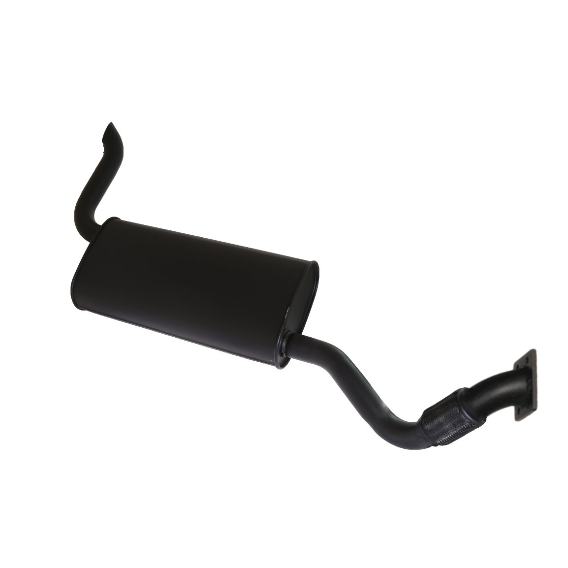 JCB Tłumik (bez turbo) - AZERI PARTS