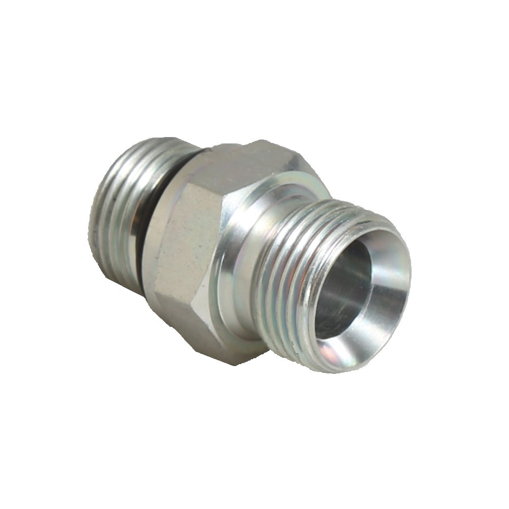 JCB Adapter hydrauliczny 5/8"BSPx7/8"SAE/UNF - AZERI PARTS