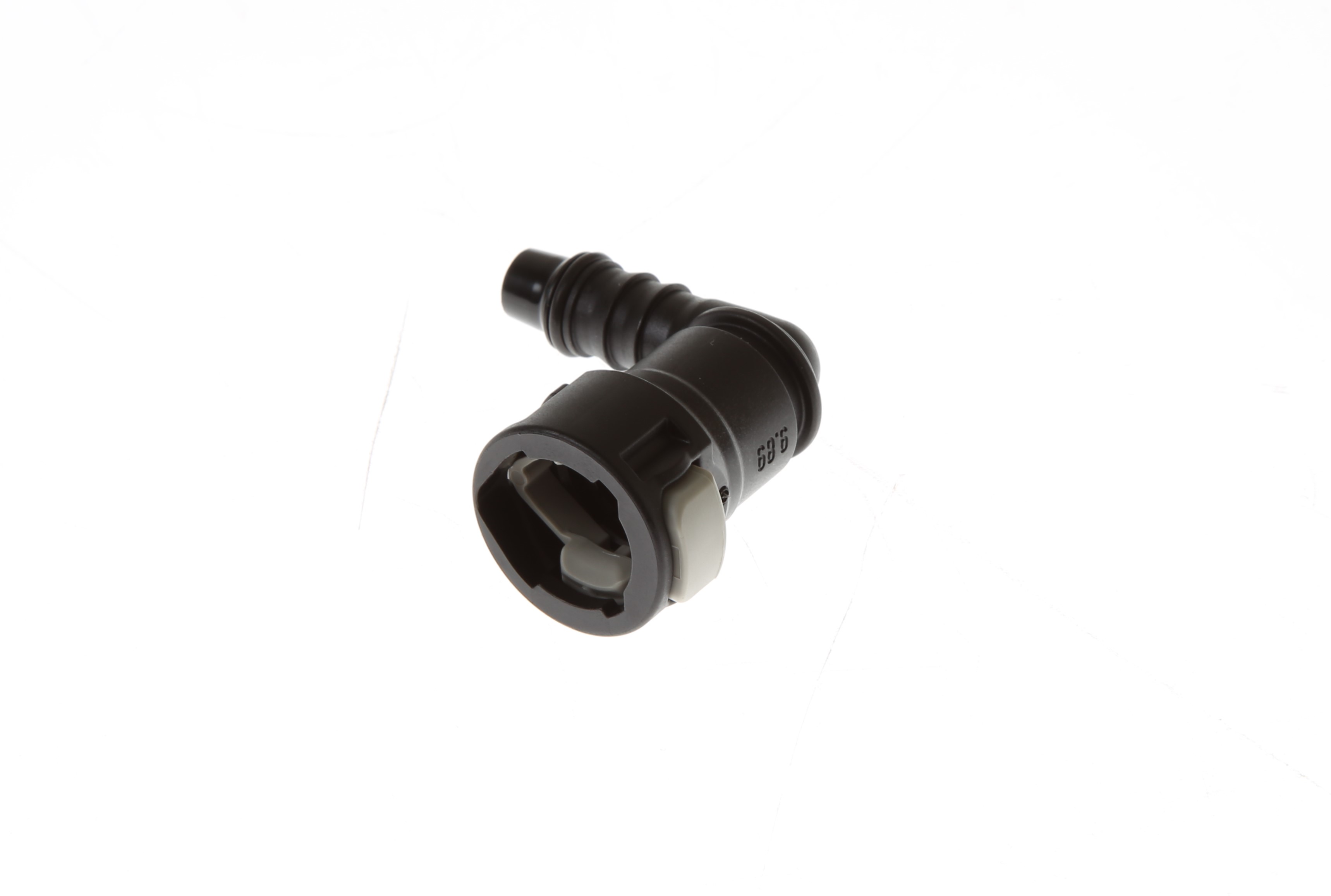 JCB Złączka paliwa 90 stopni 9.89mm - AZERI PARTS