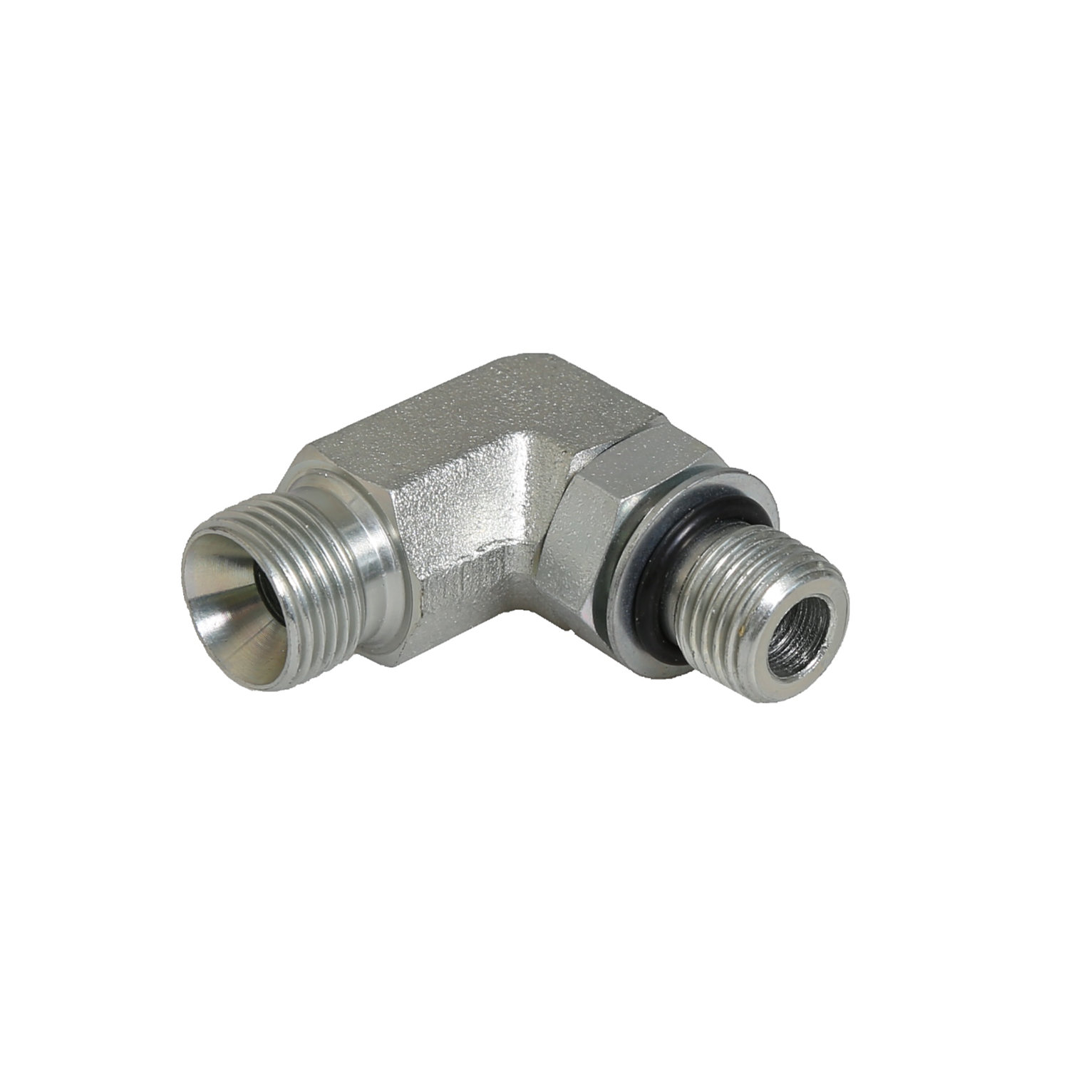 JCB Kolanko obudowy hydroklapy 9/16UNF - 3/8BSP - AZERI PARTS