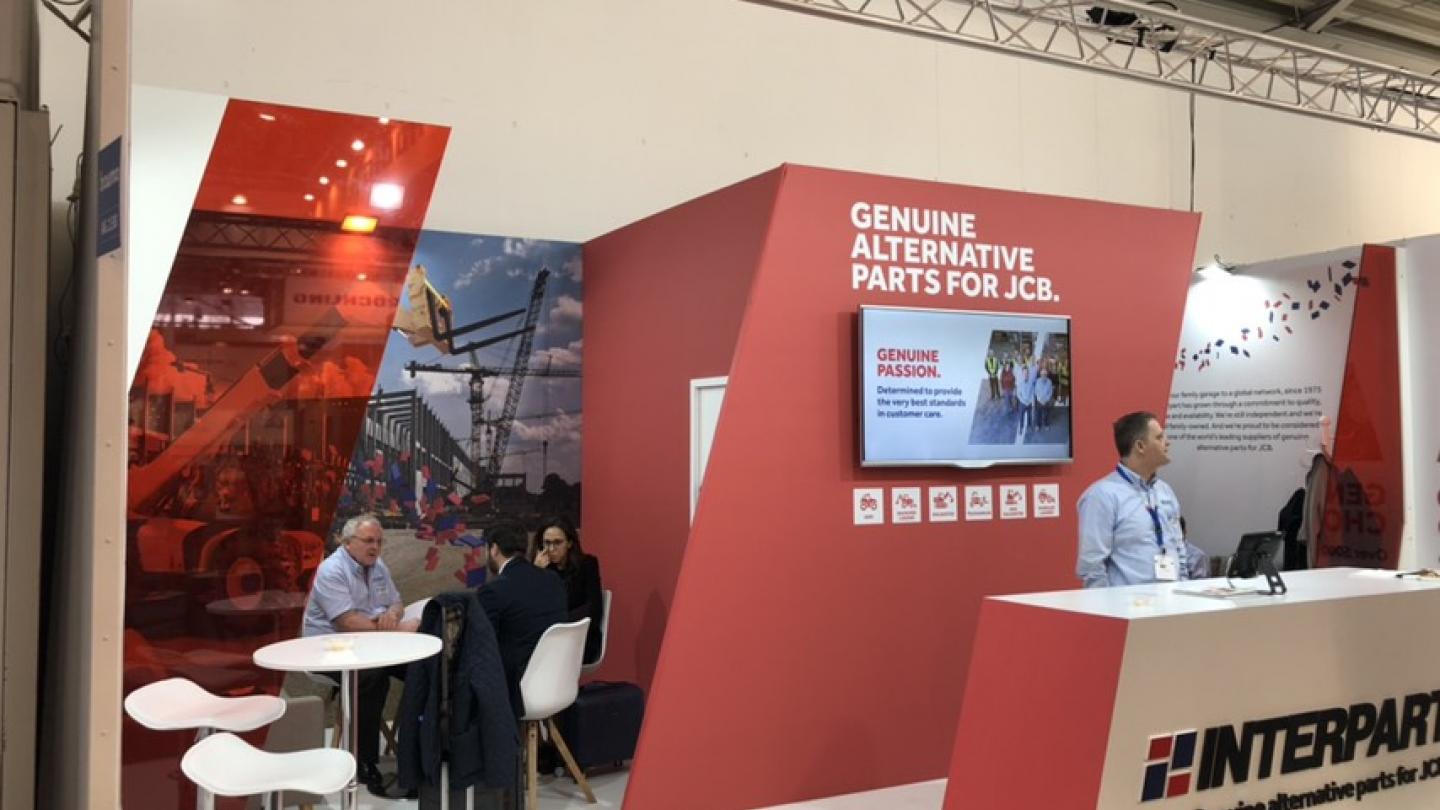 Interpart BAUMA stand